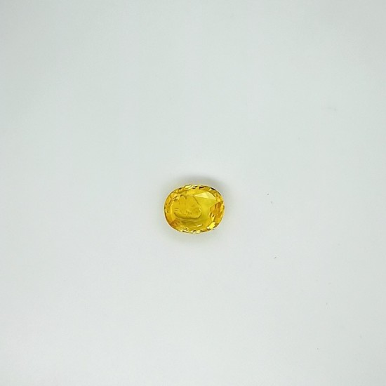 Yellow Sapphire (Pukhraj) 4.62 Ct gem quality